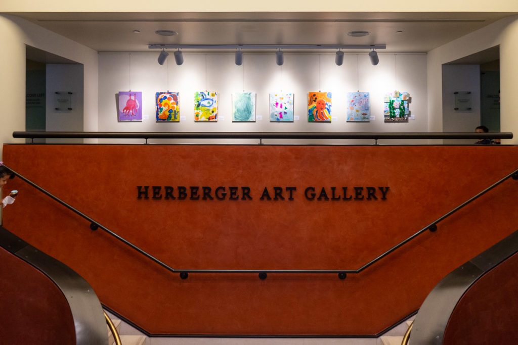herberger art gallery entrance