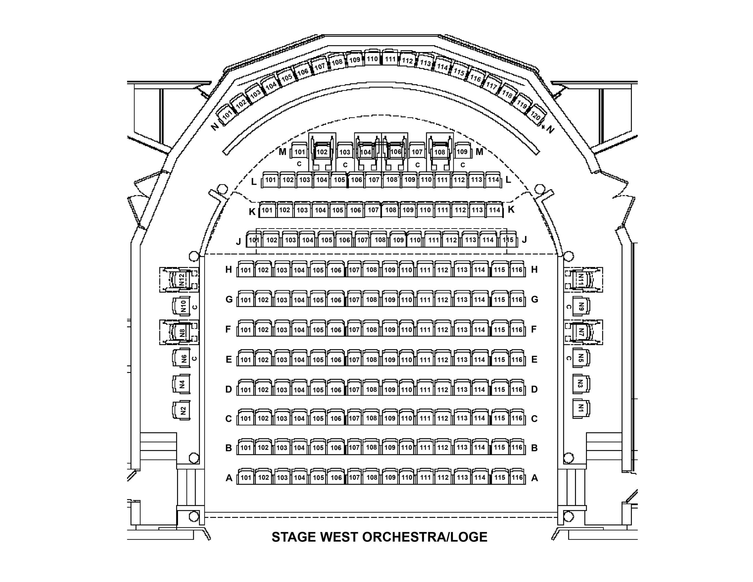 Seating Charts - Herberger Theater Center