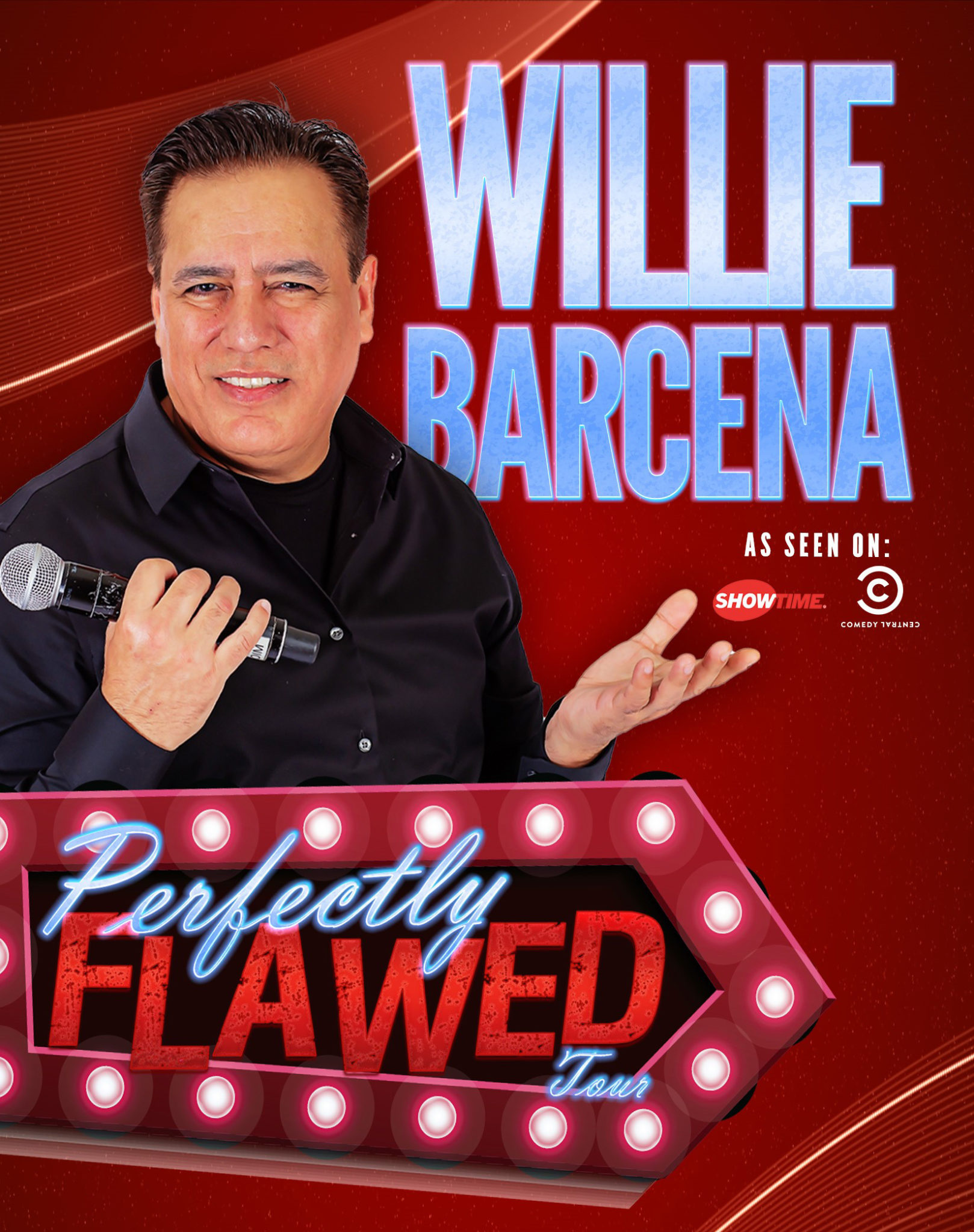 Willie Barcena Perfectly Flawed Tour Herberger Theater Center