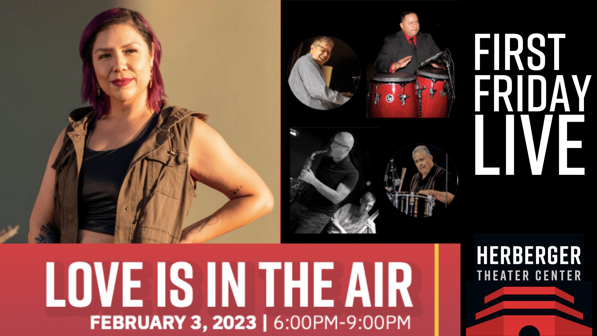 First Friday LIVE: Love is in the Air Poster Image