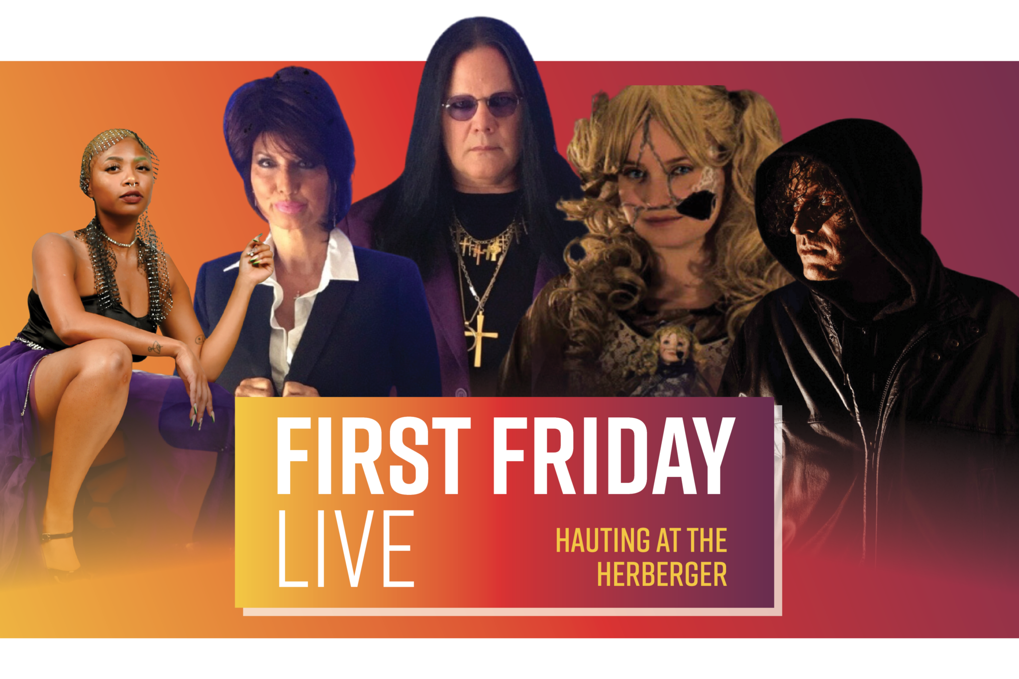 First Friday LIVE: Haunting at the Herberger Poster Image
