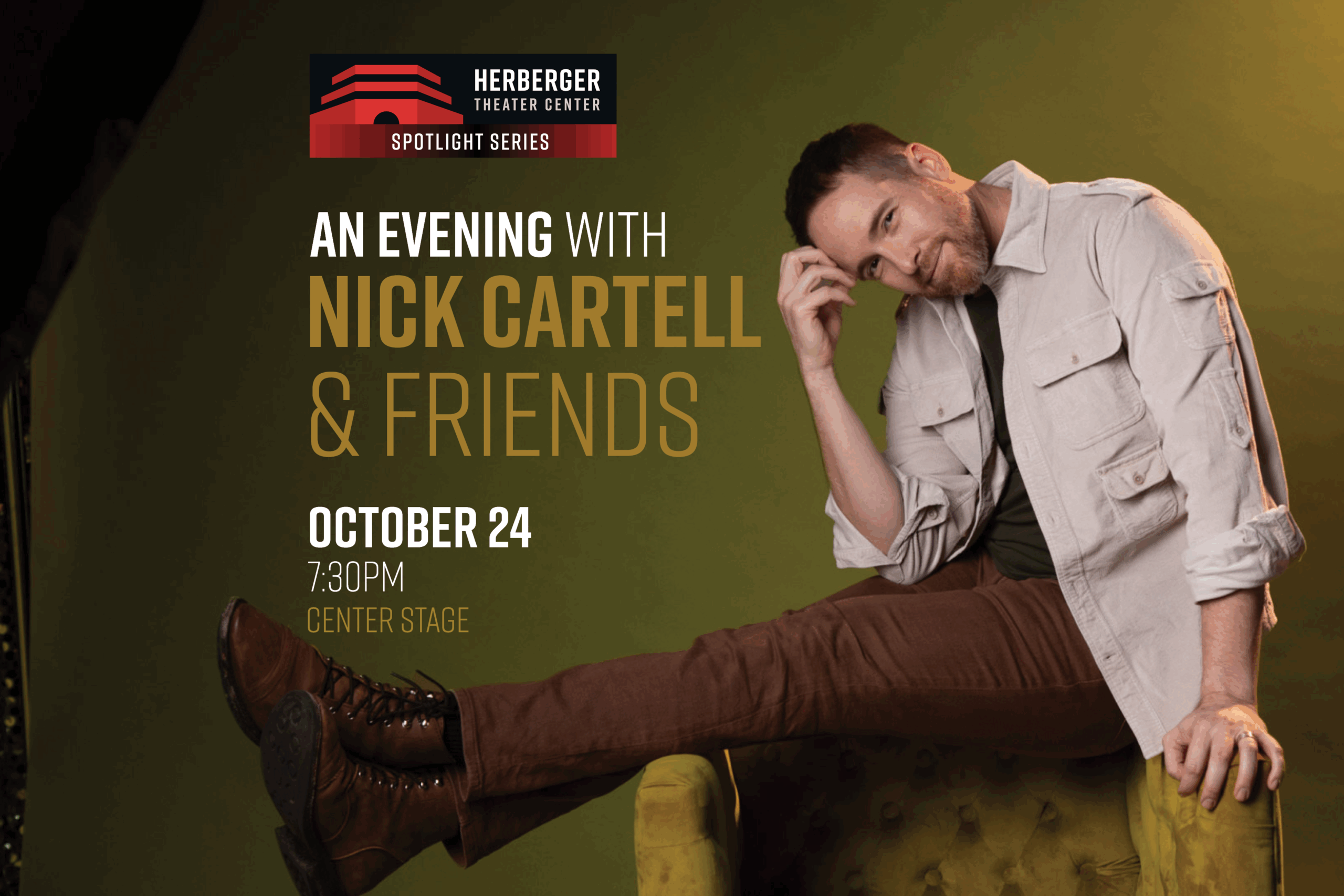 An Evening with Nick Cartell & Friends - Herberger Theater Center