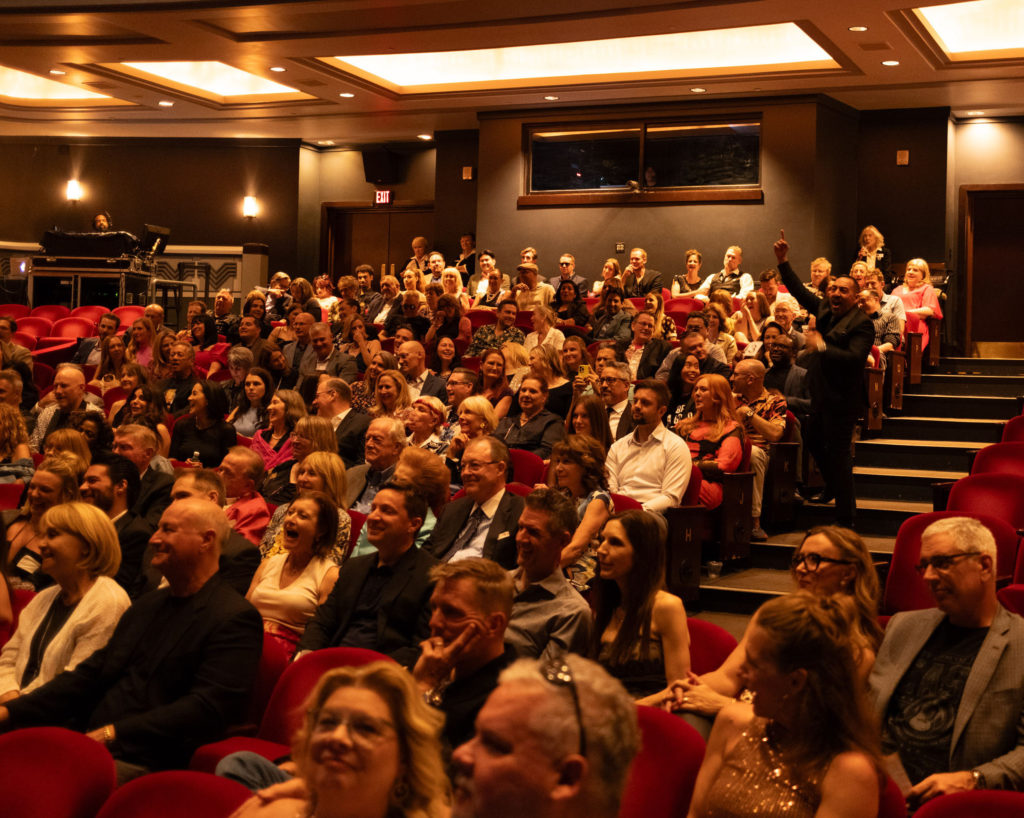 A live auction at the 11th Annual Plated & Staged fundraiser at the Herberger Theater in Phoenix, Arizona