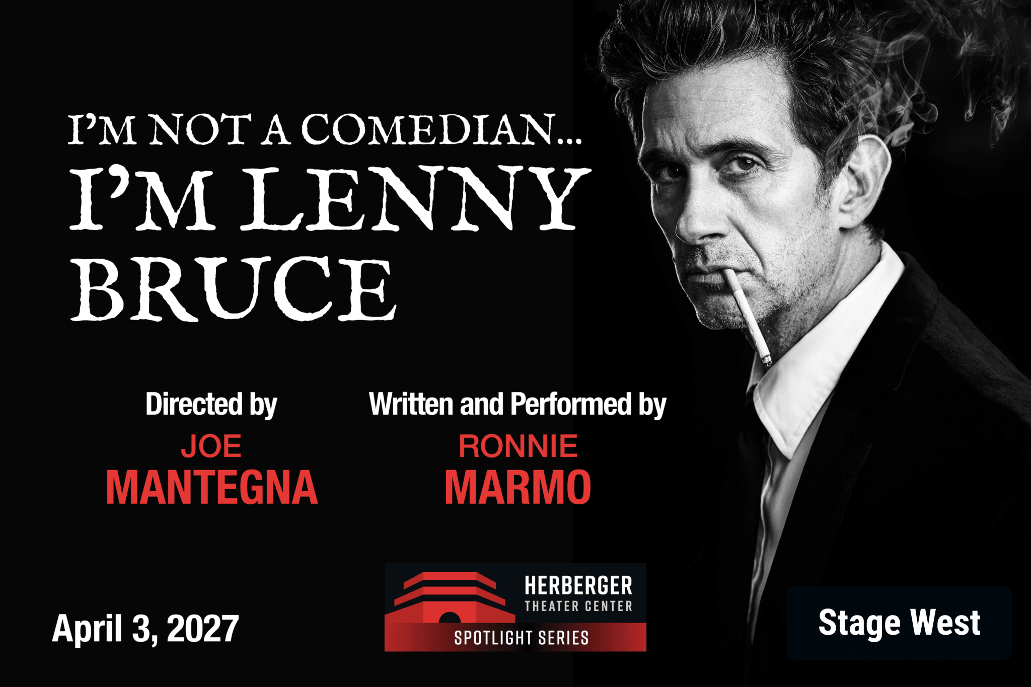 I’m Not a Comedian… I’m Lenny Bruce Poster Image