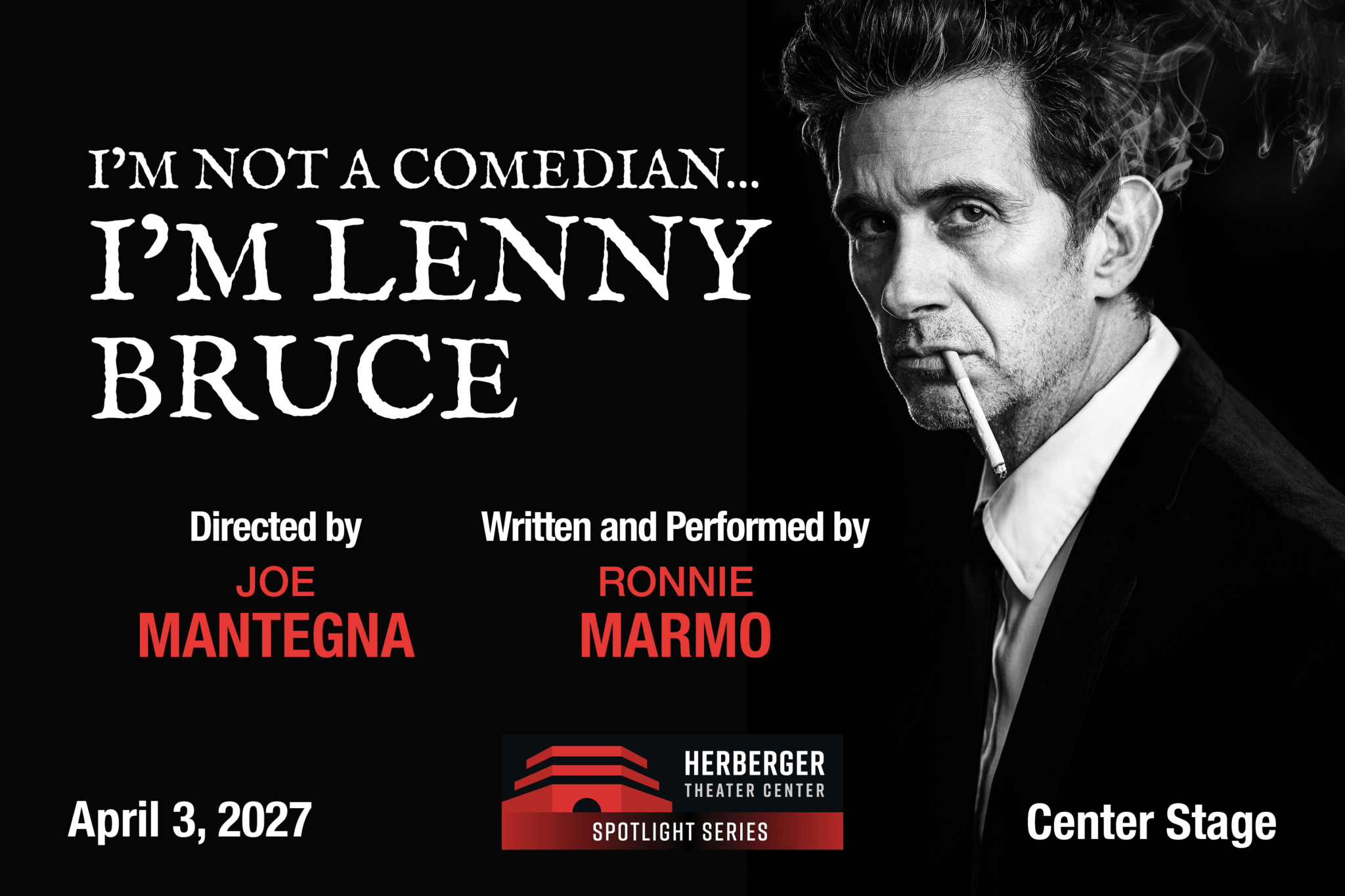 I’m Not a Comedian… I’m Lenny Bruce Poster Image